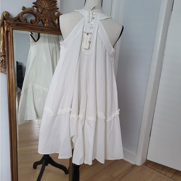 Anthropologie White Sleeveless Dress - Picture 4 of 4